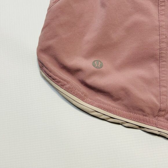 Lululemon Choose a Side Reversible Shorts Womens Size 8 Pink Taupe / Bliss 3 In. - Picture 7 of 16